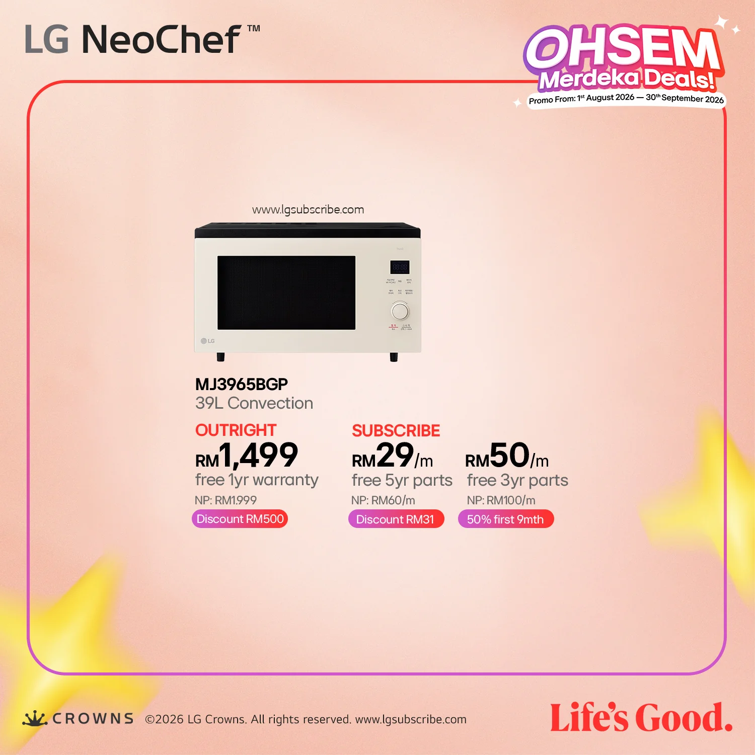 LG NeoChef - Microwave Oven