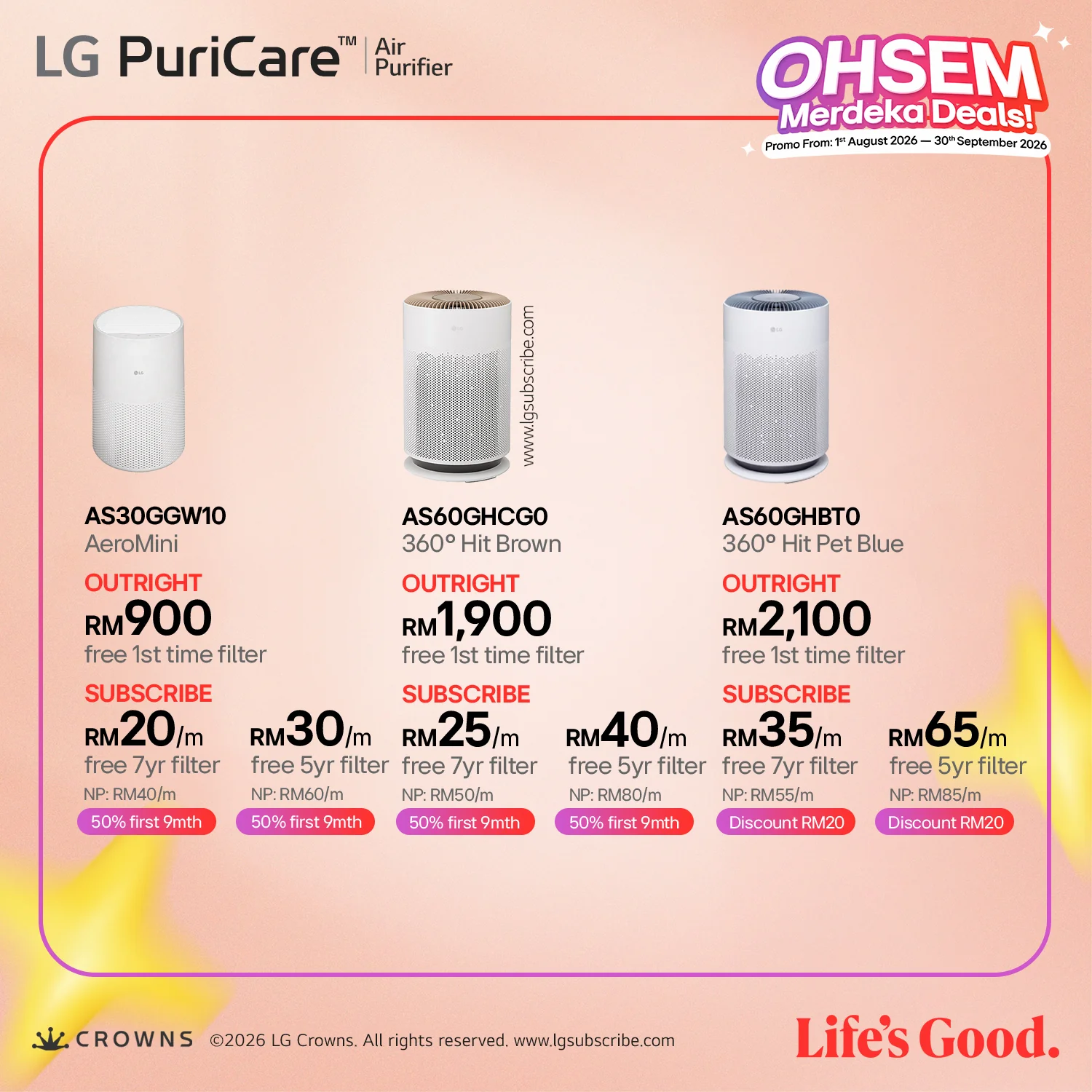 LG PuriCare Air Purifier